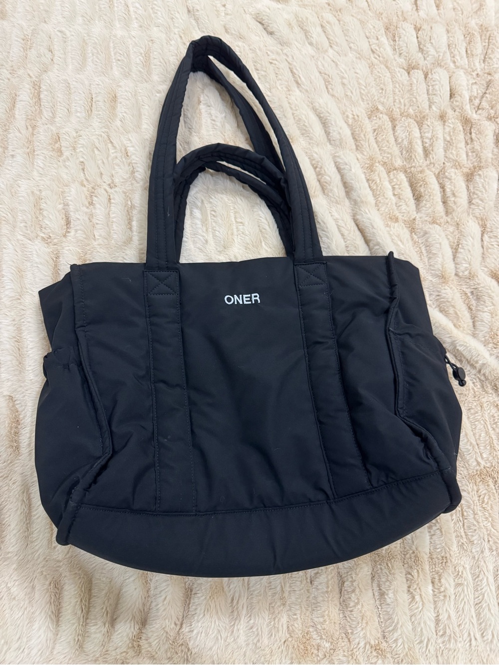 ONER ACTIVE BLACK TOTE BAG
